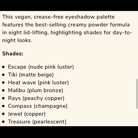 NEW Tarte Rainforest of the Sea Vol. III Eyeshadow Palette Limited Edition - Picture 4 of 7